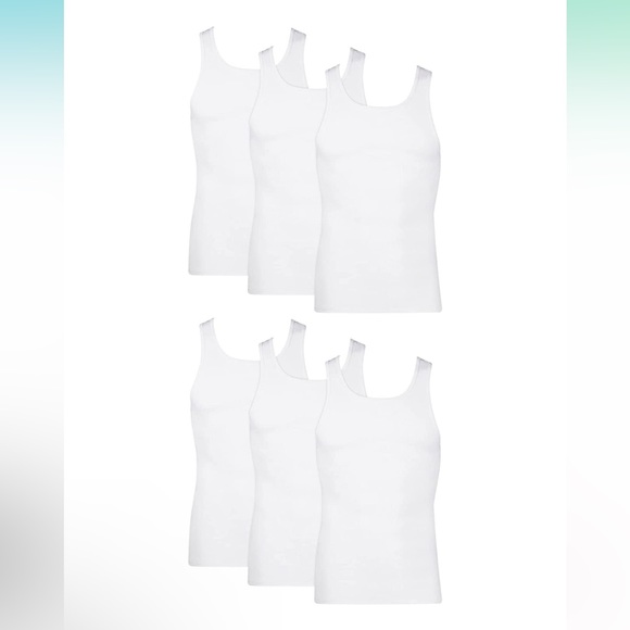 Hanes Underwear & Socks Hanes Mens Cotton Tank Undershirts